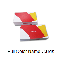 full color name card